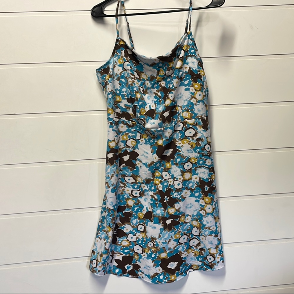 Floral Spaghetti Strap Dress